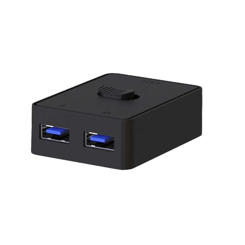 USB-переключатель 5 Гбит/с KVM USB-хаб 2 в 1 Выход USB 3.0 Переключатель Селектор USB 3.0 Двусторонний общий доступ для принтера, клавиатуры, мыши