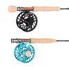 M MAXIMUMCATCH Maxcatch Travel Fly Rod 7 Pieces Fly Fishing Rod Case Included 9ft (8вес 7штук)