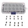 100pcs 5x20mm Fast Blow Glass Tube Fuse Set Assorted Kit