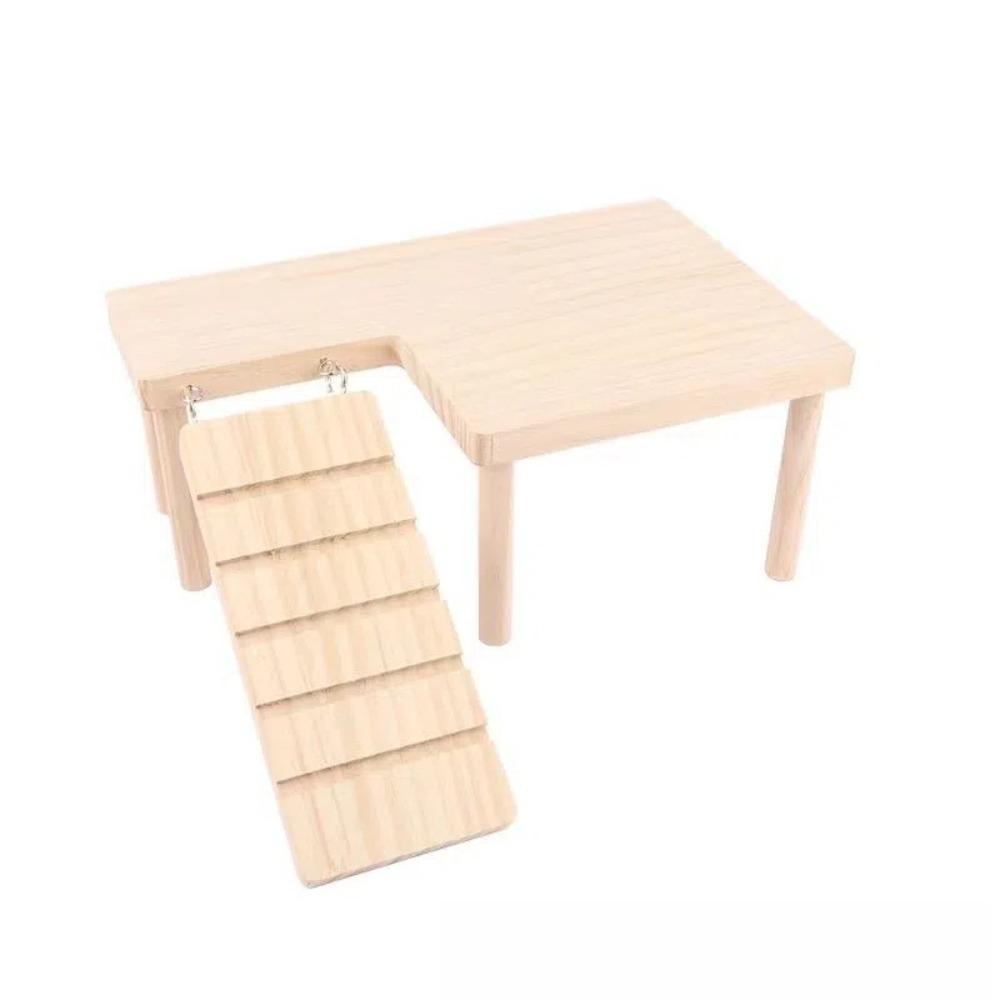 Игрушка-лестница для хомяков, прыгательная платформа, новая деревянная платформа-лестница для мелких домашних животных