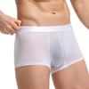Men's Fu Zi Jacquard Boxer Briefs - Sexy, Thin, Breathable U Convex Design