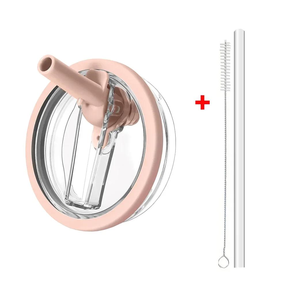 Крышка 40 унций для тамблера Stanley Flip Straw с защитой от протекания, сменная крышка для аксессуаров для стакана Stanley, крышка для соломинки