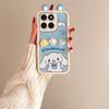 KEYSION Милый чехол с 3D-мультяшным рисунком для HONOR X6b с браслетом, мягкий силиконовый противоударный чехол для телефона Huawei Honor X6b 4G