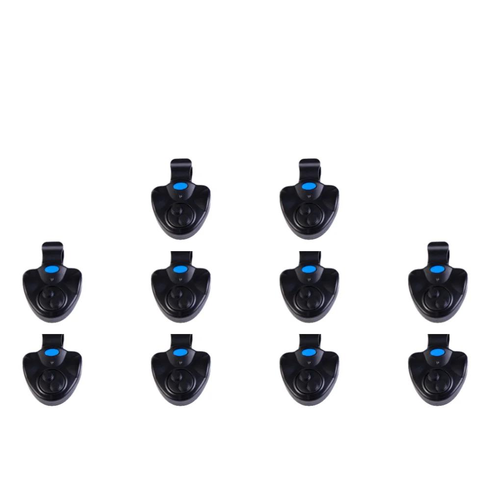 1-10 шт. Светодиодные сигнализаторы поклевки Портативные сигнализаторы поклевки карпа Индикатор оповещения о леске Буфер Удилище Громкий сигнал