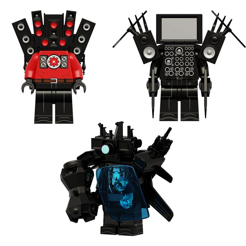 Полная коллекция-игрушка Surveillance Man Sound Man Boy Assembly Building Blocks Figure