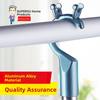  Portable Stainl Steel Retractable Clothes Drng Fork Rod Wardrobe Lage Stand Drip Stand Cact Storage Organizer