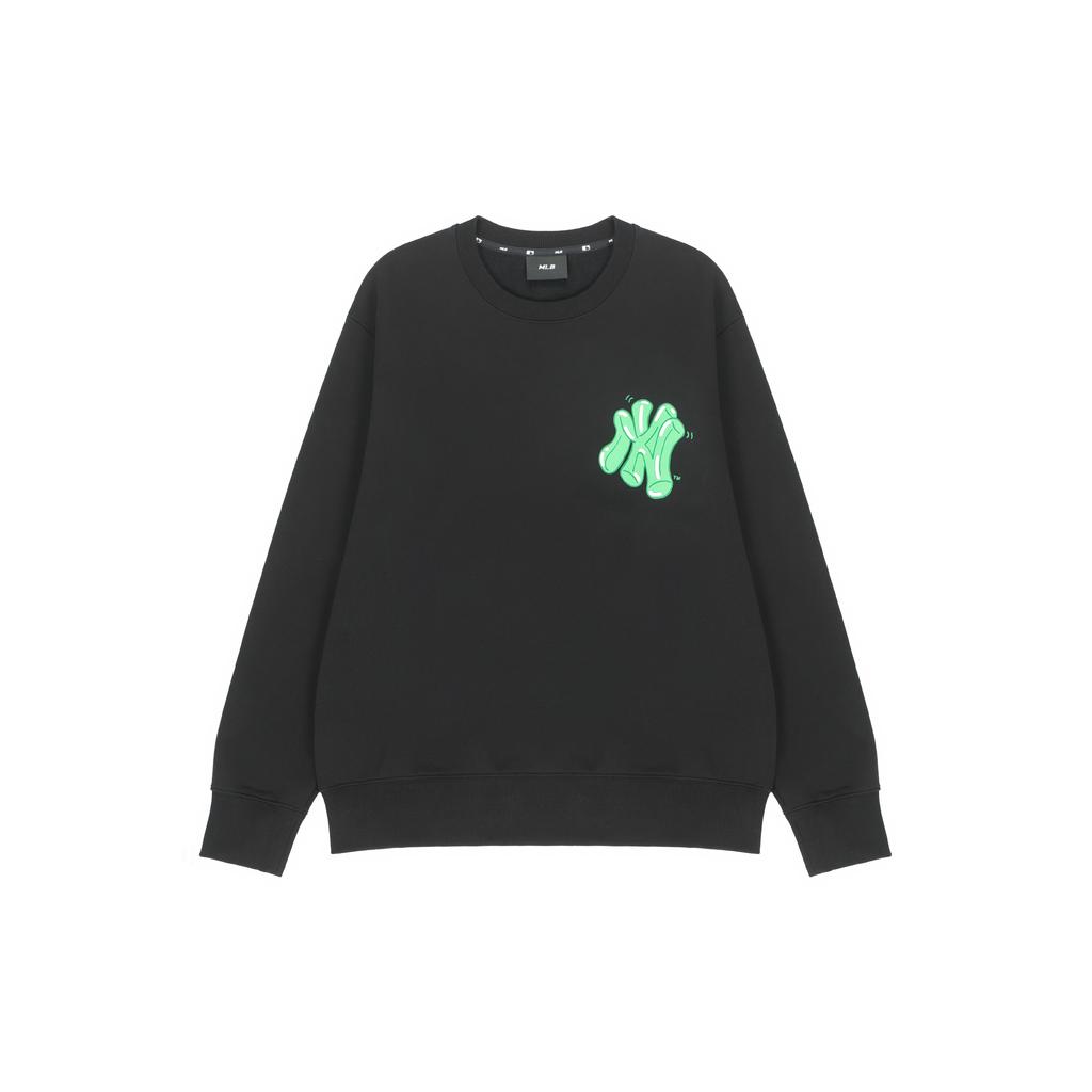 New MLB Sweatshirts Unisex Black 3AMTL0221-50BKS
