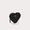 Vivienne Westwood Direct Import Saffiano New Heart Cross Bag Black