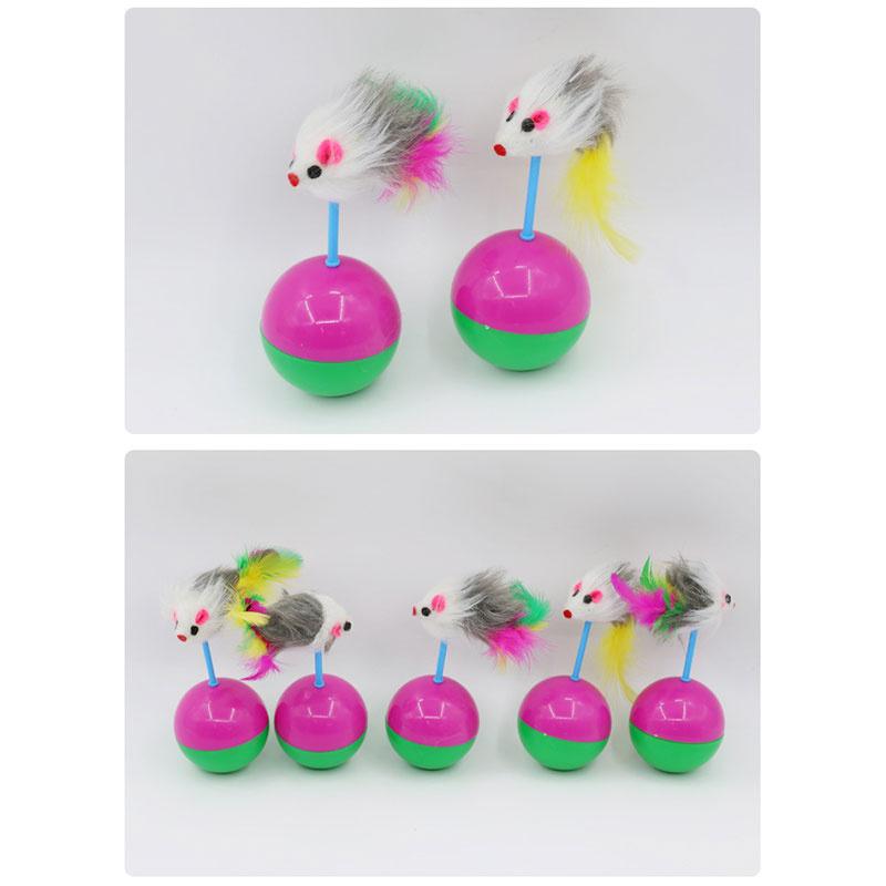 Игрушки для кошек Tumbler Mouse Игрушки для домашних животных Игрушка Roly Poly