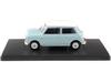 WHITEBOX Масштаб 1/24 Austin Mini Cooper S 1965 Светло-голубой Литая модель автомобиля