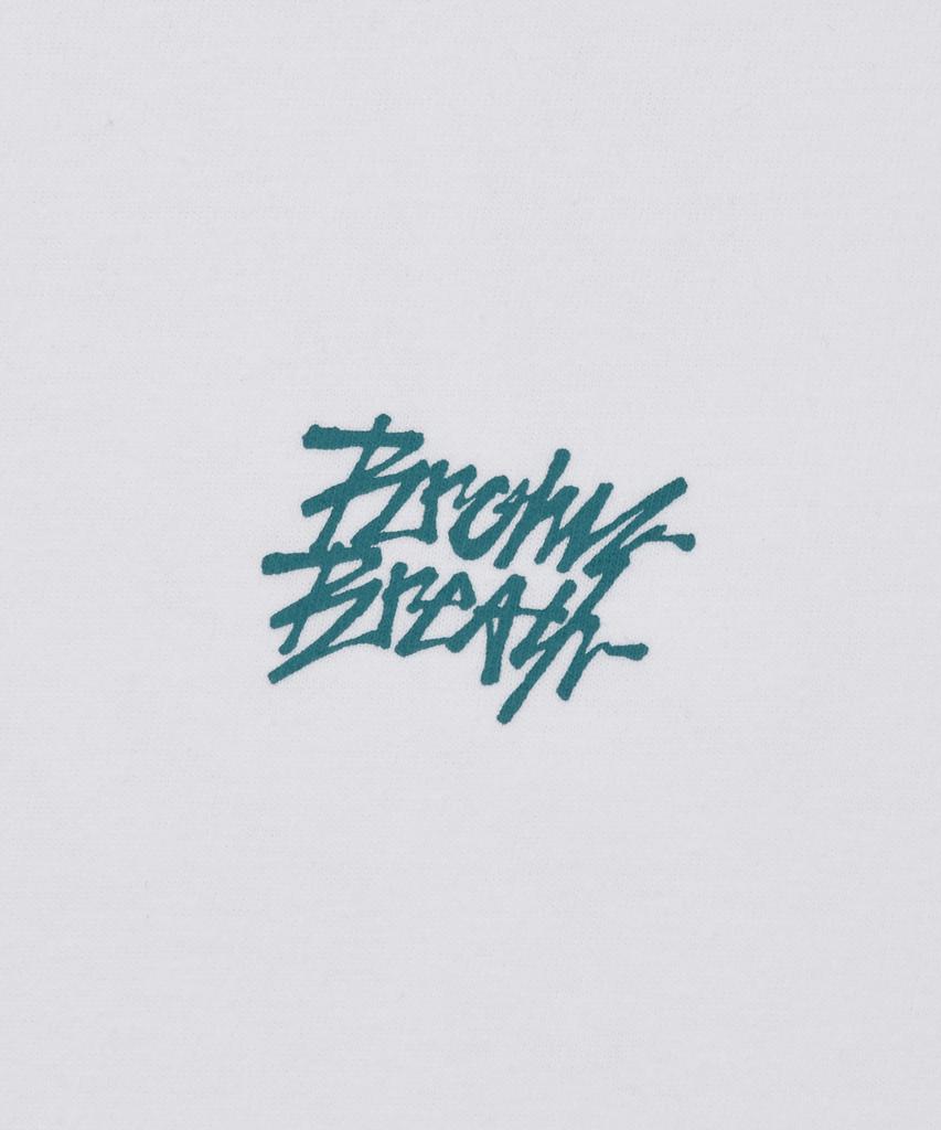 BROWNBREATH Футболка с принтом Tropical Crush - Белая