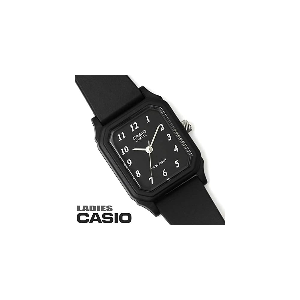 Casio Casio Стандартные Дешевые Casio Аналоговые Кварцевые Женские Часы Черные LQ-142-1B