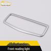 Electroplated Center Console Reading Light Trim for 17 Outlander - Bright Ring Sticker Modification
