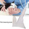 Dog Toothbrush Dental Care Soft Cotton Two-Finger Toothbrush Cat Dog Oral Teeth