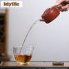 130 мл Ретро Исинские фиолетовые глиняные чайники Ручная работа Большой калибр Горшок Сырая руда Чайник из красной глины с фильтром Китайский набор для чая Zisha Подарок
