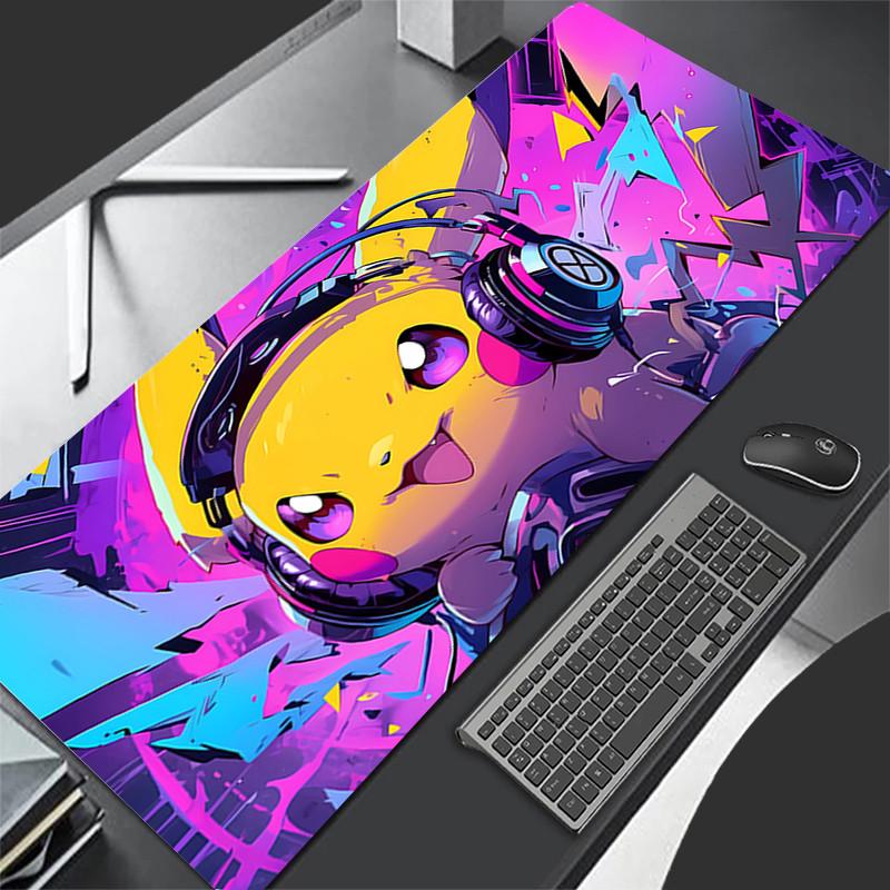 Gaming Mouse Pad x PC Ppikachu Gamer Cabiner Keyboard Rug XXL PpokemonS Desktop Mouse Mat Carpet Kawaii Rubber Mousepad