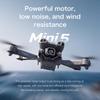 Mini5Pro Foldable Drone with Dual Cameras and HD Aerial Photography, Smart Remote Control, and Optical Flow Hovering