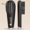 Портативный выпрямитель для волос, 3 температуры, быстрый нагрев, USB аккумулятор, отрицательные ионы, горячая щетка, электрическая расческа для укладки вьющихся волос