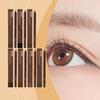 Zephoco Waterproof Eyeliner Pencil Long Lasting Smudge Proof Smooth Precision Gel Eye Liner Makeup Professional Black Brown Chocolate Plum Colors