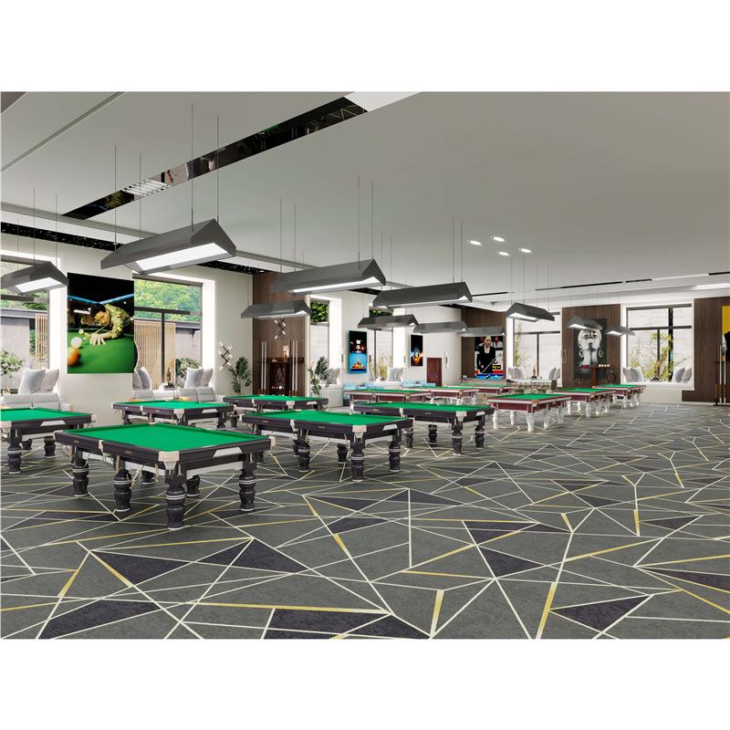 Billiard Hall Nylon Carpet: Waterproof, Fireproof, Full Coverage for Commercial Use