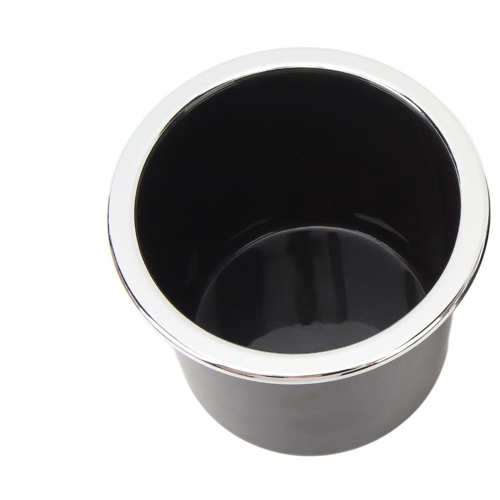 2 Pcs with Silver-plated Edges Drink Holder 73mm Can Holder Easy Installation Cup Holder  Boat