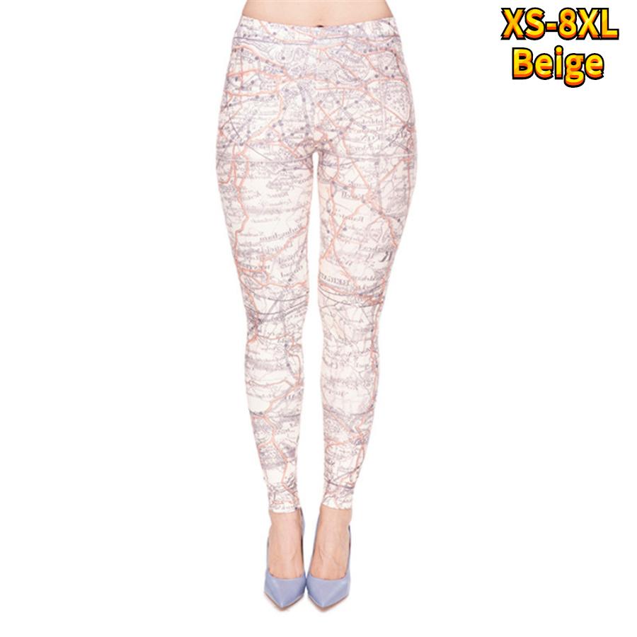 Womens Blue Kitten Prints Stretch Yoga Leggings Fitness Running Gym Sports Active Pants