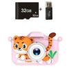 HD Dual Camera Cartoon Toy for Kids - Video Recording & SLR Digital Holiday Gift