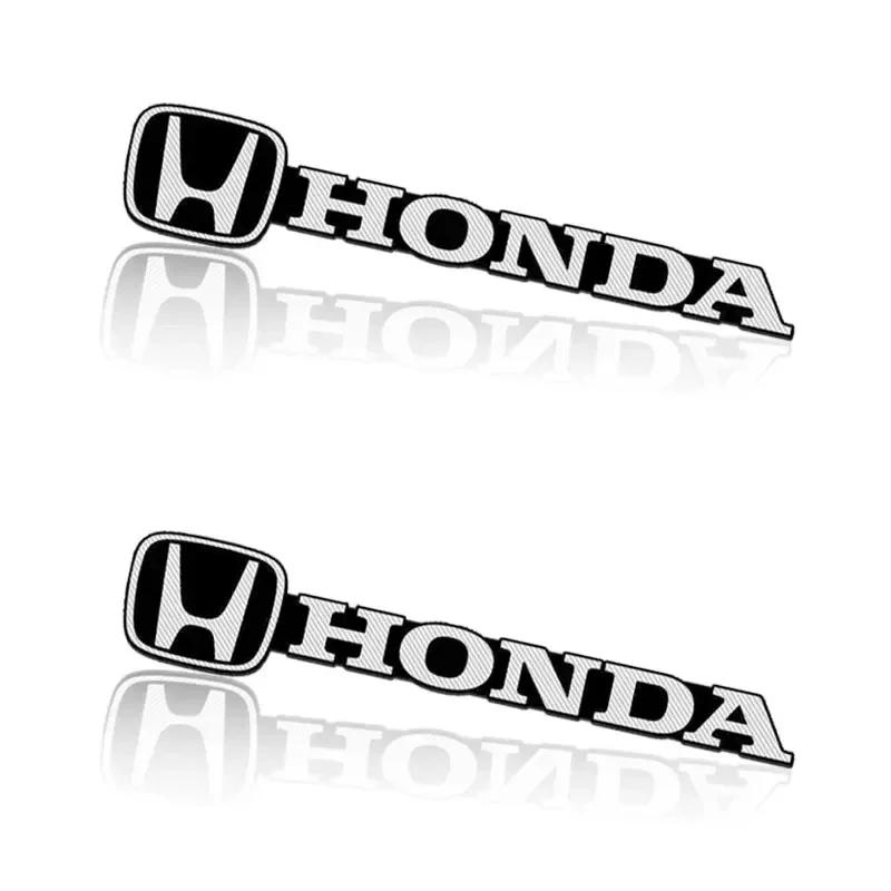 Для Honda Декор Автомобильной Аудиосистемы 3D Алюминиевый Значок Эмблема Наклейка Для Honda Civic Mugen Accord Odyssey JAZZ CRV Fit Hrv Jazz CBR VTX