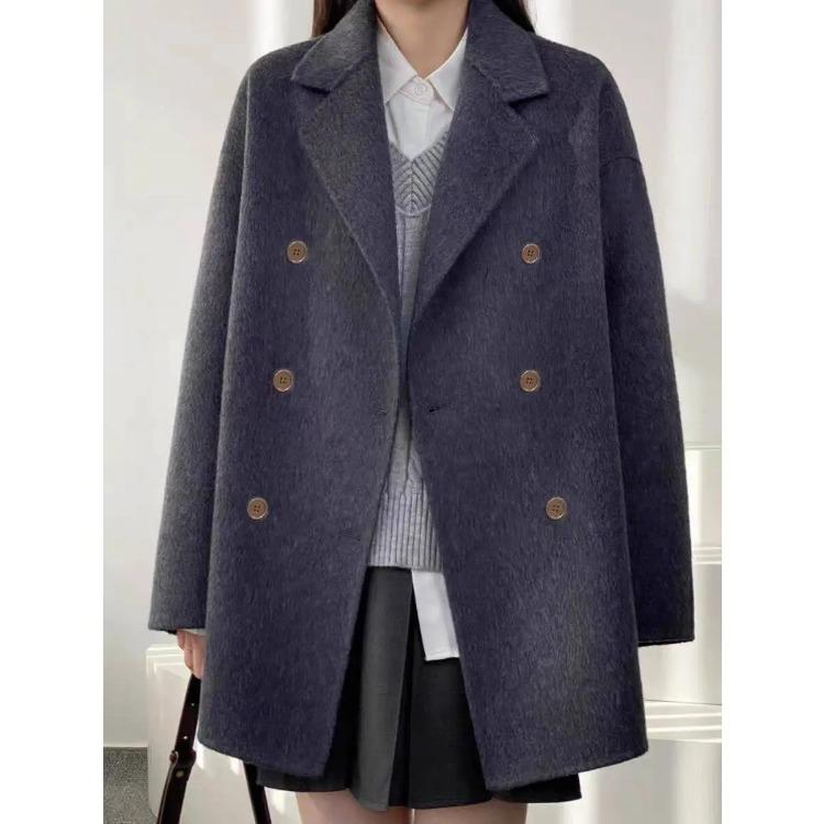 Модные теплые роскошные шерстяные пальто и пиджаки