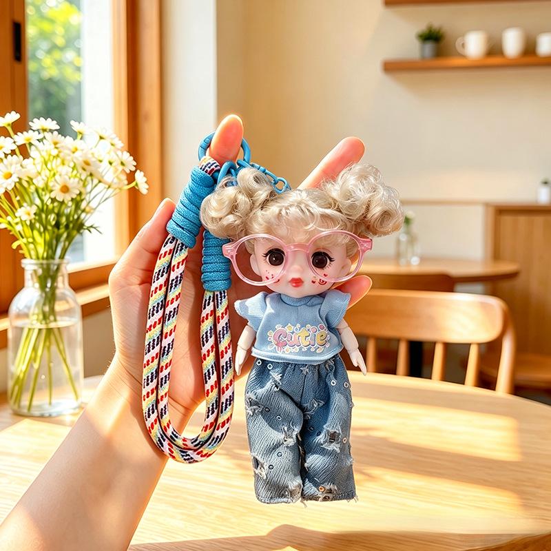 15 см BJD Лолита Кукла Подвеска-брелок для телефона Игрушка - Модный Подарок на День Рождения для Девочек