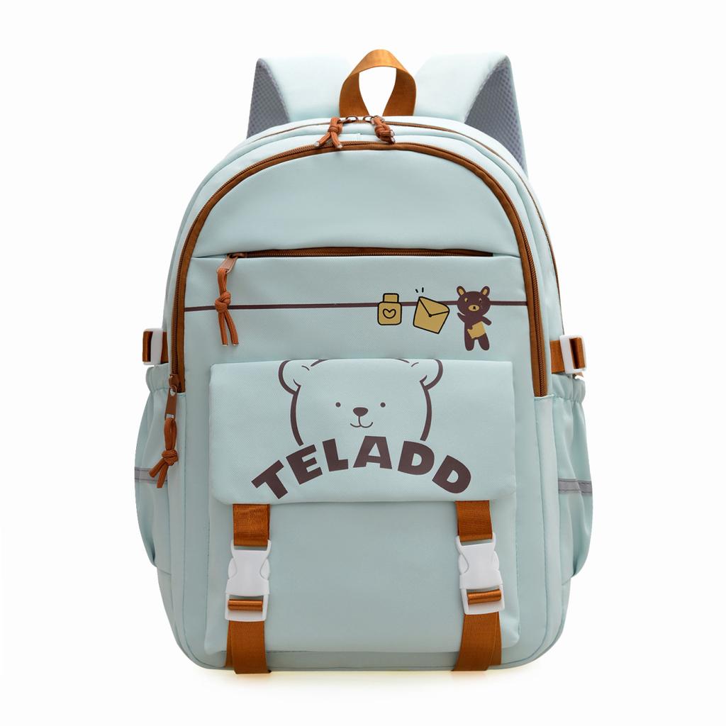 Новый школьный рюкзак с принтом мультяшного щенка, высокая ценность, для студентов колледжа и старшеклассников, многосекционный