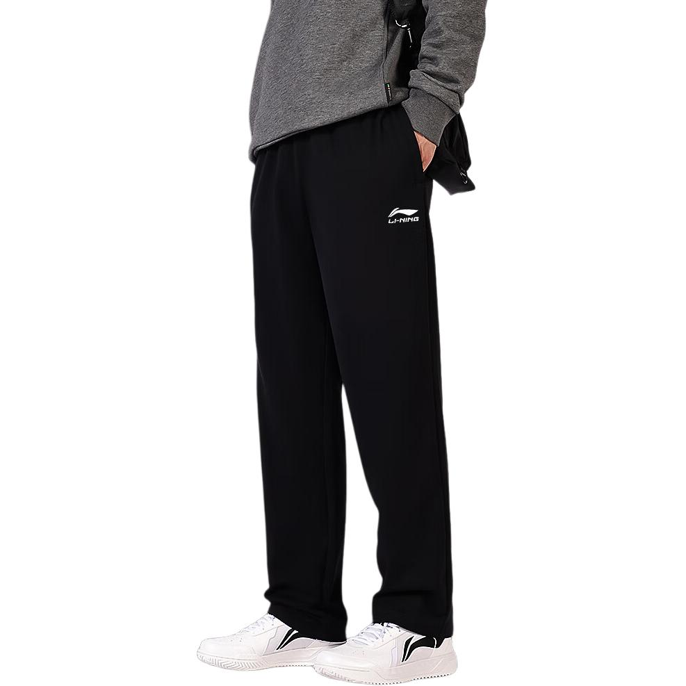 Li Ning Повседневные брюки мужские черные AYKT391-1