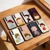 Y-Yoshitomos Art N-Nara Чехол для телефона Samsung Galaxy A20,21s,22,31,32,52,53,72,73,80,91 Мягкий черный корпус