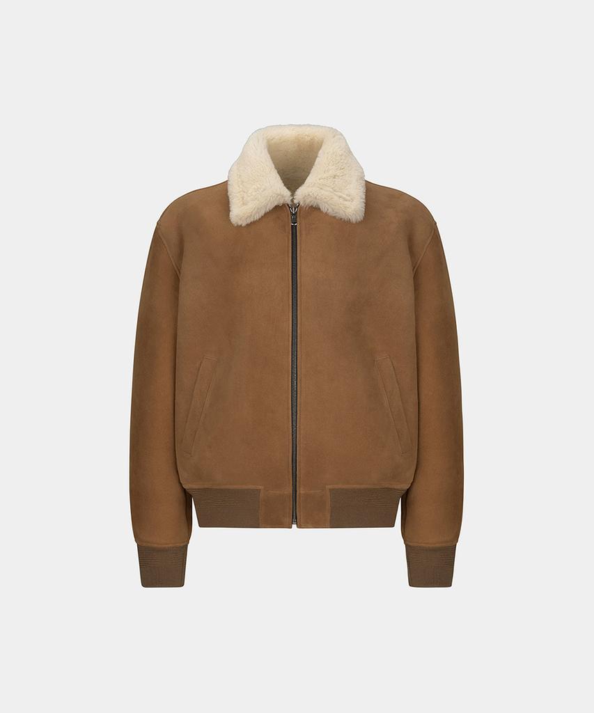 Noice M Lambskin Shearling Jacket - Camel