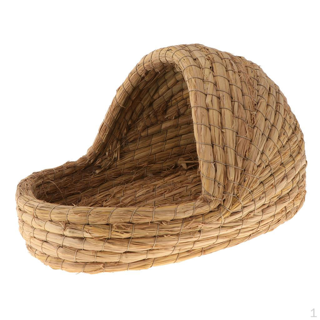 Grass Straw Made Handcraft Nest for Hamster