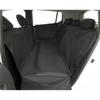 BONFORM Finepet Waterproof Pet Seat Cover, Black, Rear Seat, One Size Fits All, Easy Installation, Compatible with Rear Seat Belts, 4125-04BK