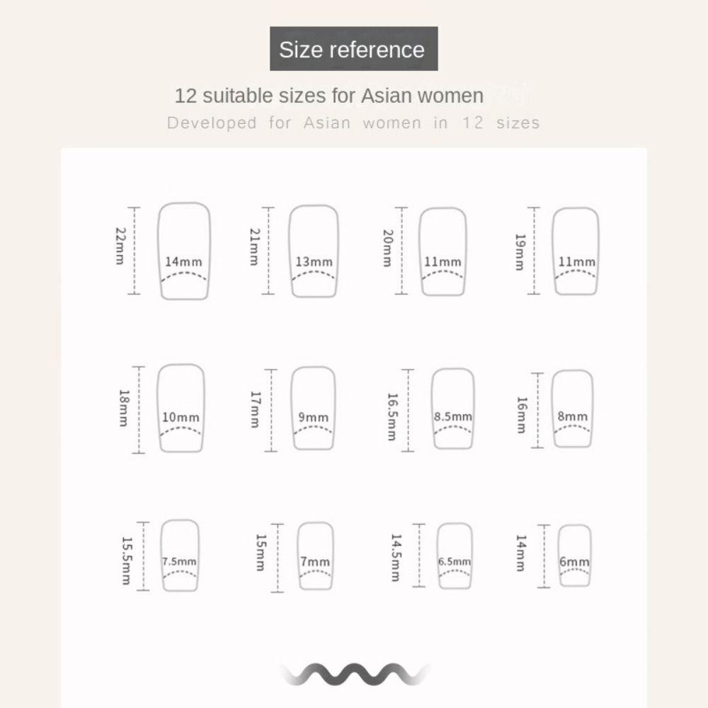 24 шт. Накладные ногти, Накладные ногти, Градиентно-розовые, Сделай сам, Длинные квадратные накладные ногти, Французский синий, Серебряный глиттер