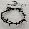 Черное кружевное бархатное ожерелье с шипами для женщин готическое панк-рок чокер модное ожерелье для вечеринки YK2 ювелирные изделия подарки