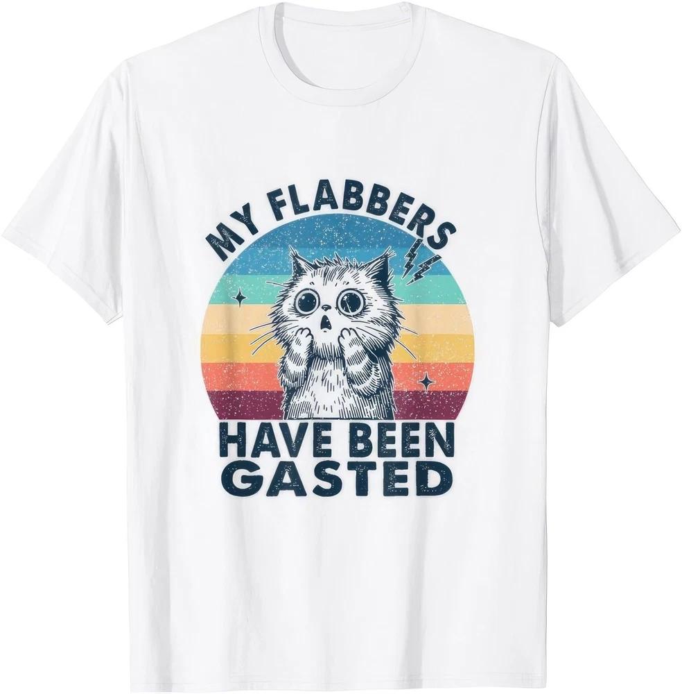 My Flabbers Have Been Gasted Funny Cat Kitten Lover Gift T Shirt