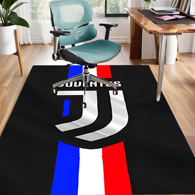 Juventus Design Area Rug - Non-Slip, Soft & Cozy Floor Mat for Living Room, Bedroom, Office - Indoor/Outdoor Decorative Carpet