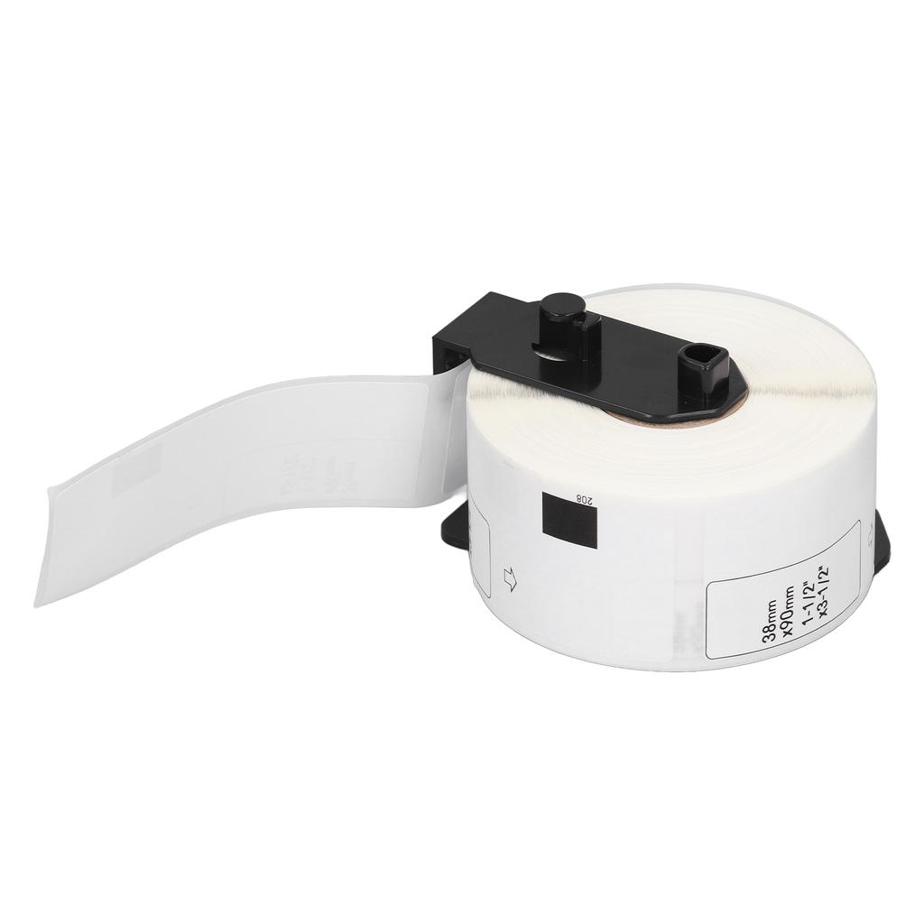 Термоэтикетки Термочувствительный материал 38x90 мм Многоразовый Съемный DK Бумажный сердечник Поддержка Рулон этикеток 