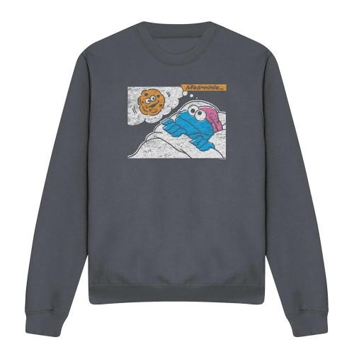 Sesame Street Unisex Adult Meanwhile Sweatshirt