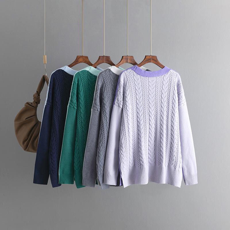 Женские кардиганы с длинным рукавом и открытым передом, вязаные косы, укороченные кардиганы, верхняя одежда, свитера с V-образным вырезом и пуговицами, женские куртки, осенние повседневные вязаные кардиганы, свитера