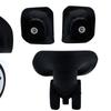 1 пара A08 DIY чемодан багаж сменные ролики поворотные ремонтные аксессуары бесшумные роликовые колеса для дорожной сумки