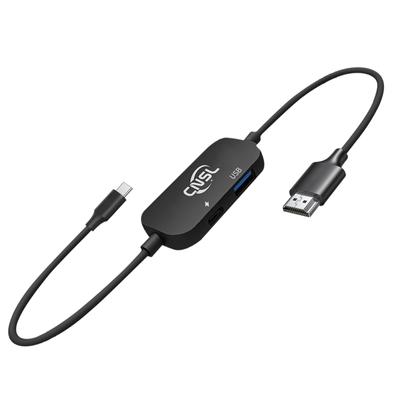Без CNSL Mini Switch Dock Сменная док-станция для палубы Многофункциональная легкая Высокое разрешение 3IN1 TV-выход Подключение смартфона Компактный для
