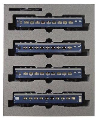 KATO N Gauge Sleeper Express Ondo Дополнительный набор Специальный продукт Железнодорожная модель Пассажирский вагон 4-вагонный 10-1349