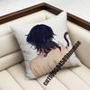 For Scaramouche Wanderer Genshin Impact Throw Pillow Case Sham 45X45Cm 35X35Cm Square Home Pillowcase Cushion Cover