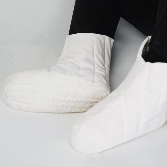 Утепленные зимние ботинки для мужчин и женщин, толстые теплые флисовые вкладыши для ботинок, уютные термоноски для холодной погоды, походов и катания на лыжах.