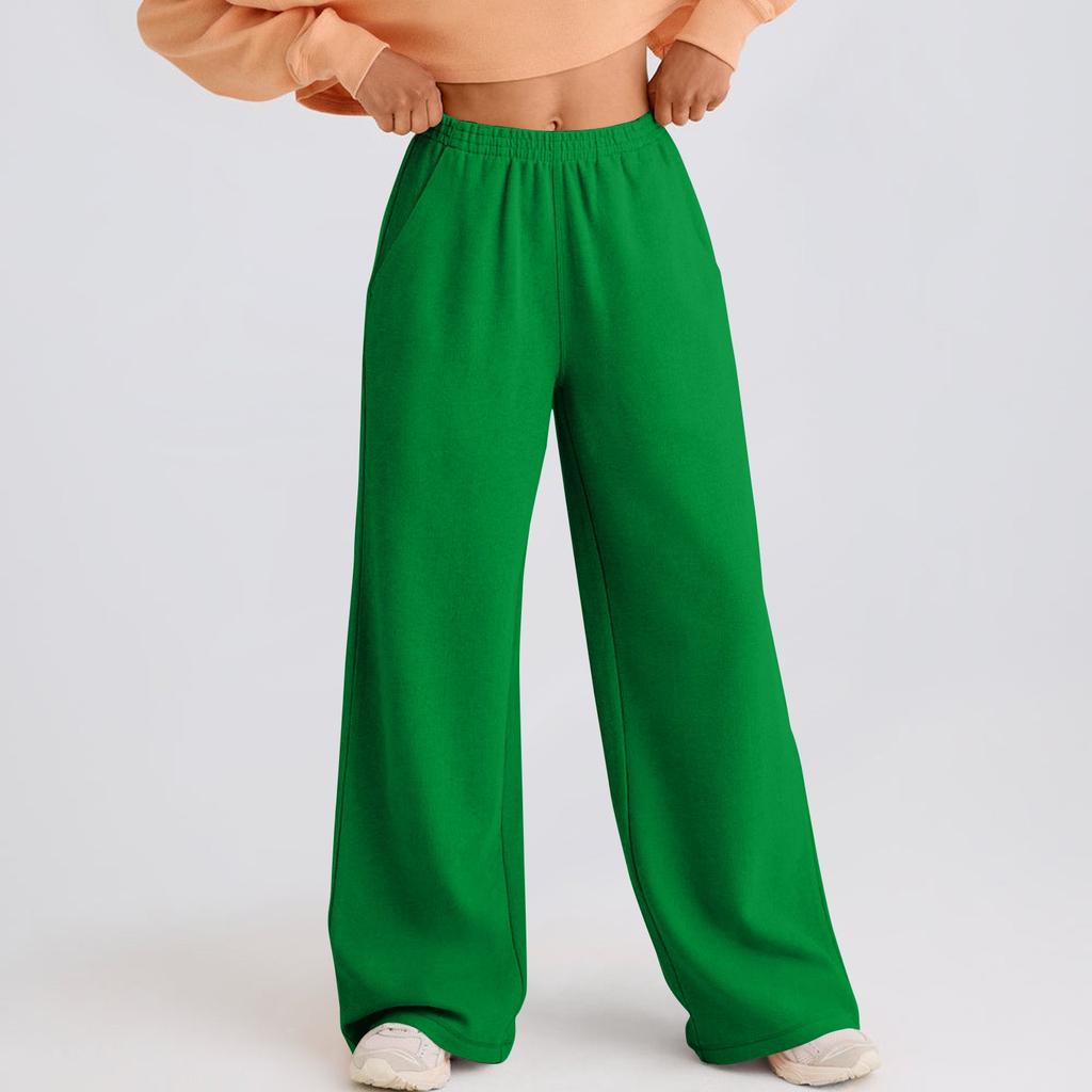 Женские спортивные штаны Женские мешковатые прямые спортивные штаны с завязками на резинке и поясом Повседневные брюки для бега Женские осенние брюки