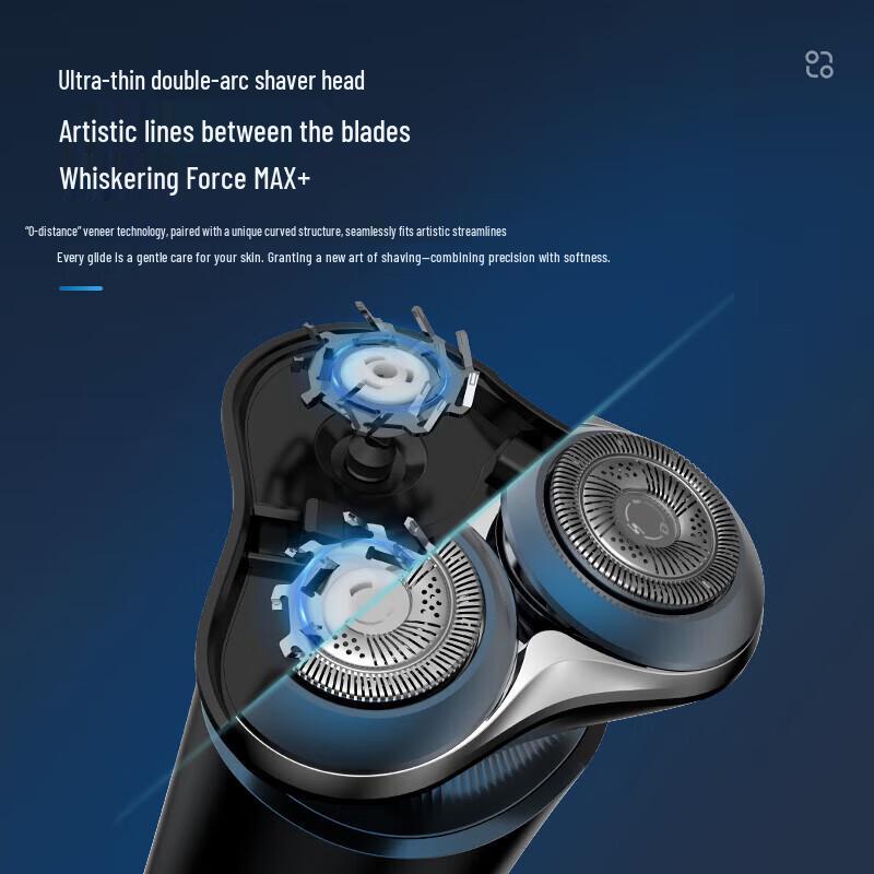 SID Влажно-сухая роторная электрическая бритва, китайская вилка (адаптер в комплекте)
